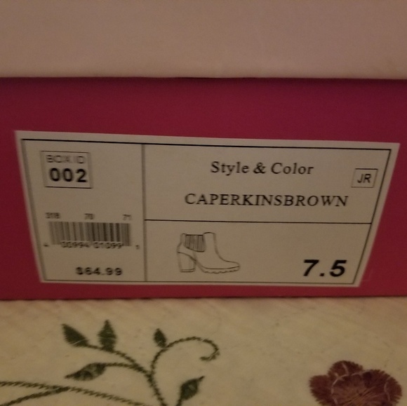 Brown ankle boots. Cute and comfortable - Picture 5 of 5